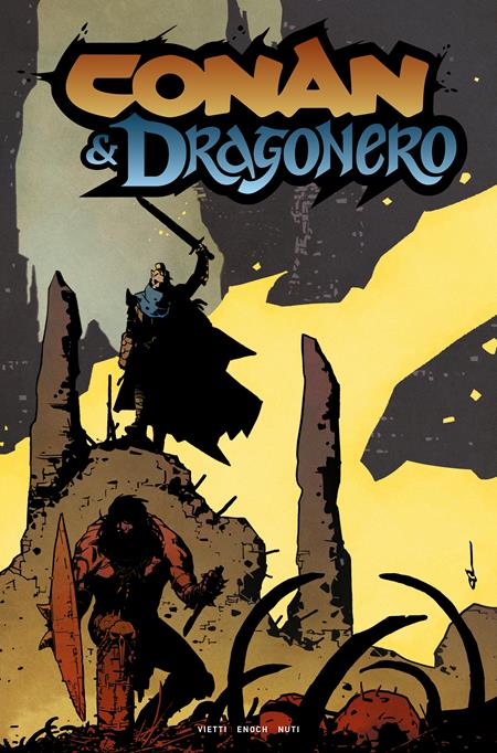 CONAN AND DRAGONERO #6 (OF 7) CVR C MIRKO KOLAC FOIL VAR (MR) Titan Comics Luca Enoch, Stefano Vietti Lorenzo Nuti Mirko Colac PREORDER