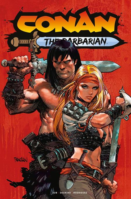 CONAN THE BARBARIAN #33 SDCC EXCLUSIVE DAN PANOSIAN CARDSTOCK VAR (MR) Titan Comics Jim Zub Fernando Dagnino Dan Panosian PREORDER