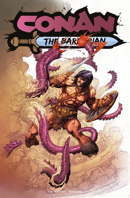 CONAN THE BARBARIAN #36 CVR A MARK BAGLEY (MR) Titan Comics Jim Zub Fernando Dagnino Mark Bagley PREORDER