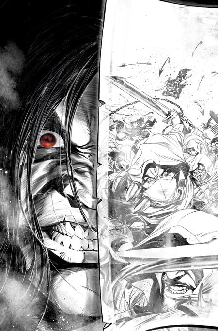 DIABLO DAWN OF HATRED #1 SDCC EXCLUSIVE DEV PRAMANIK INKS PLUS TRADING CARD VAR (MR) Titan Comics Cullen Bunn Daniele Serra, Giusi Lo Piccolo, Jovanna Plata Dev Pramanik PREORDER