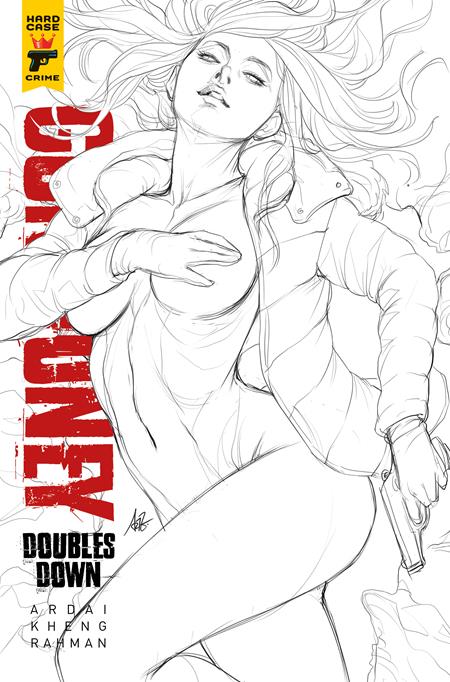 GUN HONEY DOUBLES DOWN #1 SDCC EXCLUSIVE ARTGERM CARDSTOCK INKS VAR (MR) Titan Comics Charles Ardai Ang Hor Kheng Artgerm PREORDER