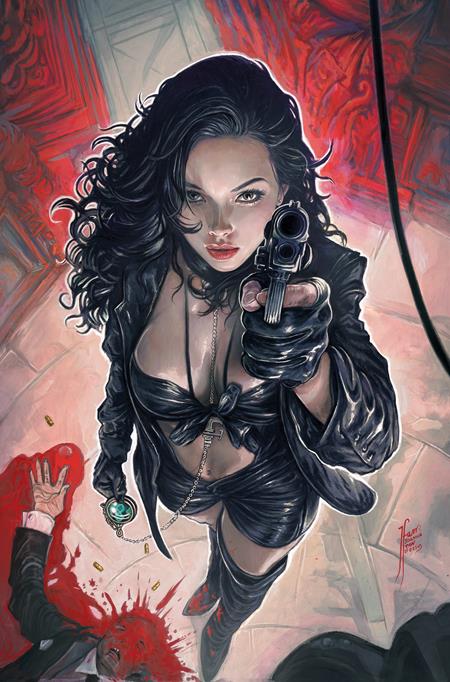 GUN HONEY DOUBLES DOWN #1 SPECIAL EDITION SDCC EXCLUSIVE TEHANI FARR VIRGIN NUMBERED VAR (MR) Titan Comics Charles Ardai Ang Hor Kheng Tehani Farr PREORDER