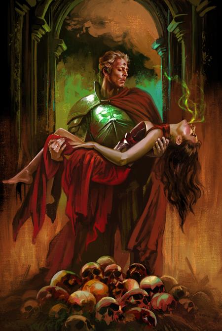 HAWKMOON THE MAD GOD #1 (OF 2) CVR E CLAUDIA CARANFA VIRGIN CARDSTOCK VAR (MR) Titan Comics Jerome Le Gris Benoit Dellac, Luca Bulgheroni Claudia Caranfa PREORDER
