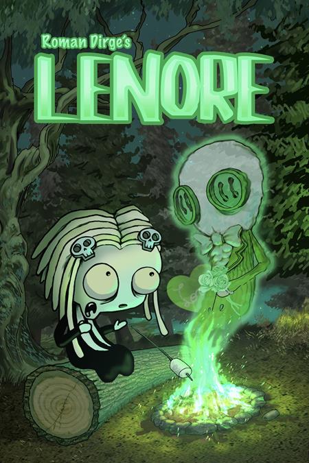 LENORE GHOST STORY #1 SDCC EXCLUSIVE ROMAN DIRGE GLOW IN THE DARK VAR Titan Comics Roman Dirge Roman Dirge Roman Dirge PREORDER