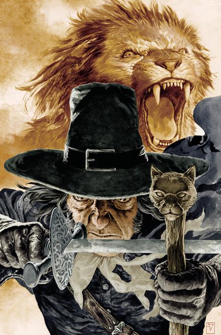 SOLOMON KANE THE LION ERRANT #1 SDCC EXCLUSIVE JH WILLIAMS III VIRGIN FOIL VAR (MR) Titan Comics Patch Zircher Patch Zircher JH Wlliams III PREORDER