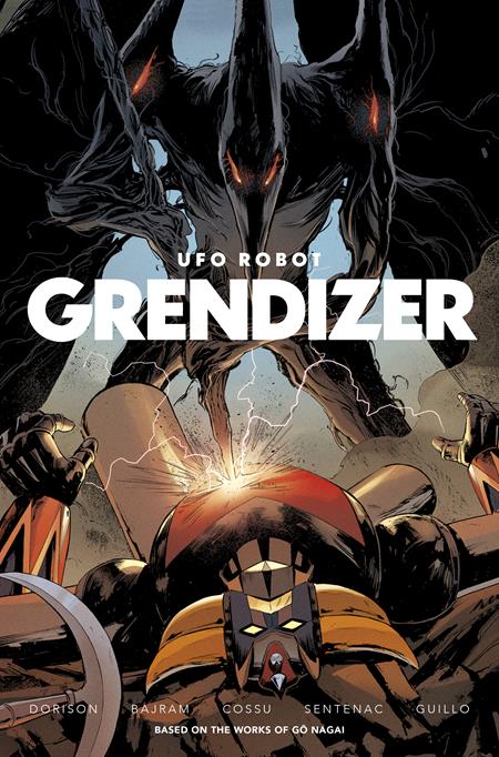 UFO ROBOT GRENDIZER #3 (OF 4) CVR B DENIS BAJRAM & BRICE COSSU VAR Titan Comics Xavier Dorison Denis Bajram, Brice Cossu, Alexis Sentenac, Yoann Guillo Denis Bajram, Brice Cossu,Alexis Sentenac, Yoann Guillo PREORDER
