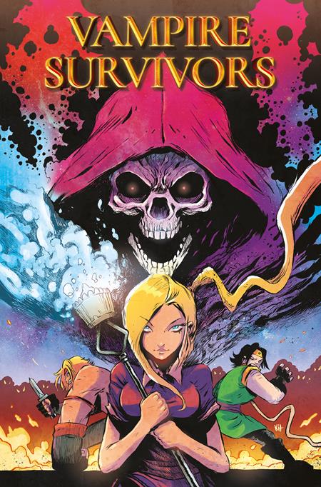 VAMPIRE SURVIVORS #2 (OF 4) CVR D KIT WALLIS FOIL VAR Titan Comics David Hazan Jimmy Kucaj, Jao Canola Kit Wallis PREORDER