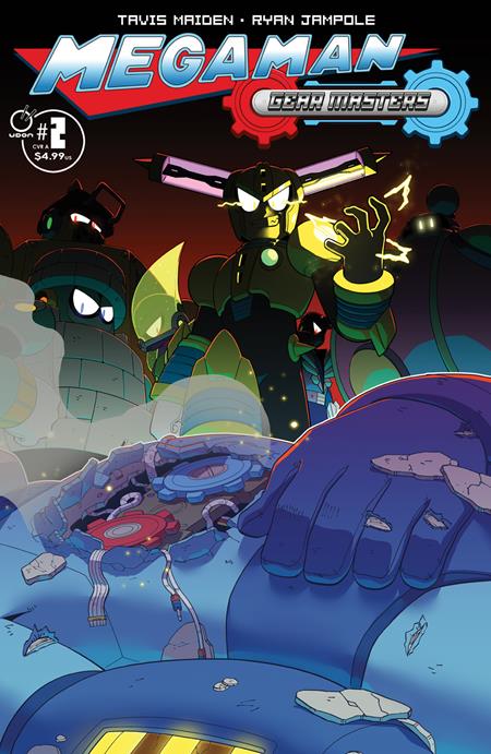 MEGA MAN GEAR MASTERS #2 (OF 5) CVR A RYAN JAMPOLE UDON Entertainment Tavis Maiden Ryan Jampole Ryan Jampole PREORDER