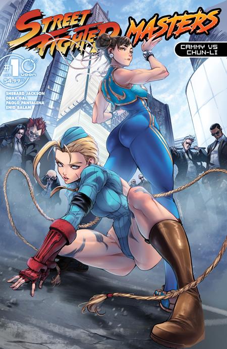 STREET FIGHTER MASTERS CAMMY VS CHUN LI #1 (ONE SHOT) CVR A DRAX GAL UDON Entertainment Sherard Jackson Drax Gal, Paolo Pantalena, Enid Balam Drax Gal PREORDER