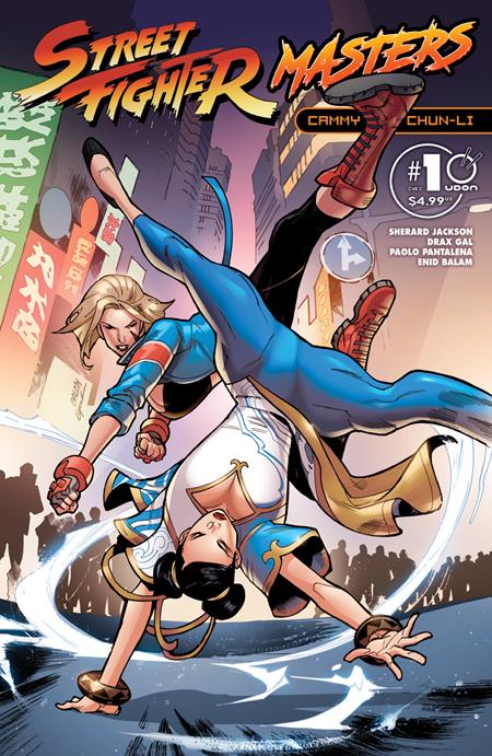 STREET FIGHTER MASTERS CAMMY VS CHUN LI #1 (ONE SHOT) CVR C ENID BALAM VAR UDON Entertainment Sherard Jackson Drax Gal, Paolo Pantalena, Enid Balam Enid Balam PREORDER