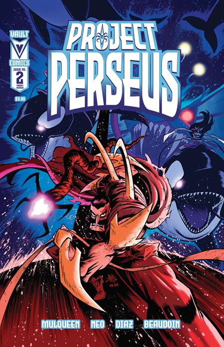PROJECT PERSEUS #2 CVR A EDISON NEO Vault Comics Jack Mulqueen Edison Neo Edison Neo PREORDER