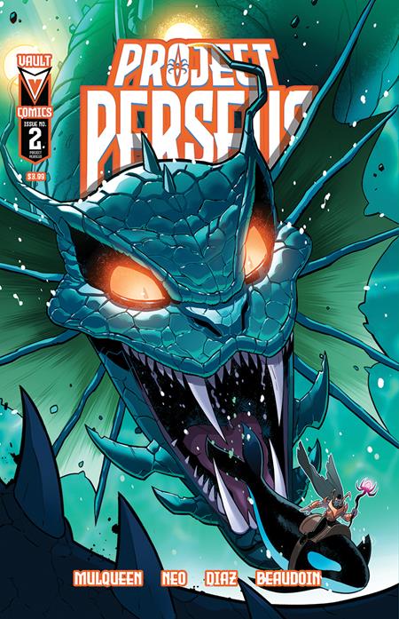 PROJECT PERSEUS #2 CVR C INC 1:20 STEPHEN BYRNE VAR Vault Comics Jack Mulqueen Edison Neo Stephen Byrne PREORDER