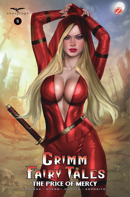 GRIMM FAIRY TALES VOL 3 #5 CVR C JOSH BURNS VAR Zenescope Entertainment Joe Brusha Allan Otero Josh Burns PREORDER