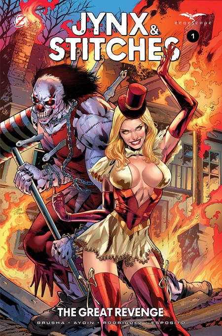 JYNX AND STITCHES THE GREAT REVENGE #1 (OF 3) CVR A IGOR VITORINO Zenescope Entertainment Joe Brusha Hakan Aydin Igor Vitorino PREORDER