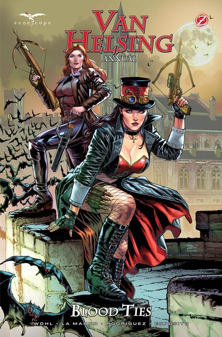 VAN HELSING ANNUAL 2026 BLOOD TIES (ONE SHOT) CVR A IGOR VITORINO Zenescope Entertainment David Wohl, Joe Brusha Massimiliano La Manno Igor Vitorino PREORDER