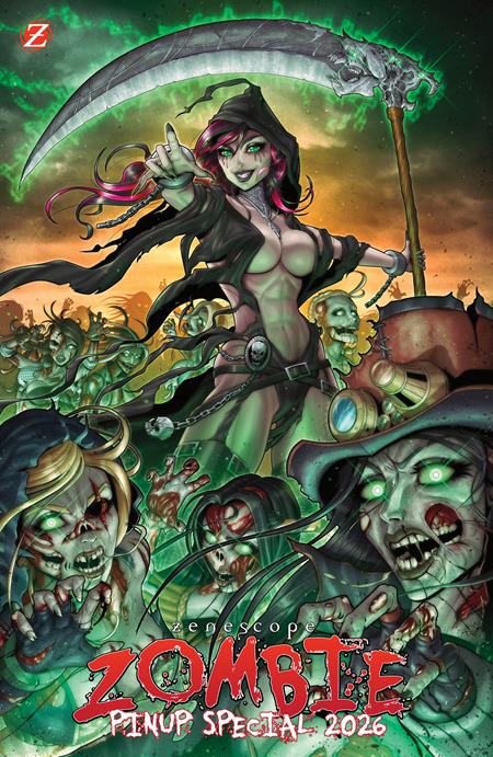 ZENESCOPE ZOMBIE PINUP SPECIAL 2026 (ONE-SHOT) CVR B CARDIGRADE VAR Zenescope Entertainment David Wohl Various Cardigrade PREORDER