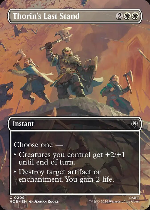 Thorin's Last Stand (Foil)