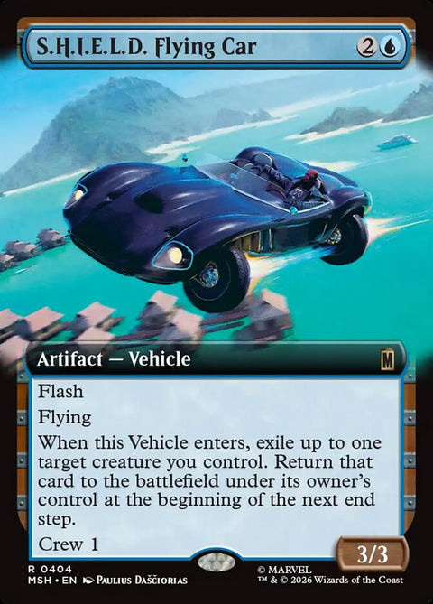 S.H.I.E.L.D. Flying Car (Foil)