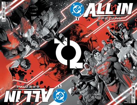 DC ALL IN SPECIAL #1 (ONE SHOT) Second Printing Cvr A Daniel Sampere Allocations May Occur. DC Comics Scott Snyder - Joshua Williamson Daniel Sampere - Wes Craig Daniel Sampere PREORDER