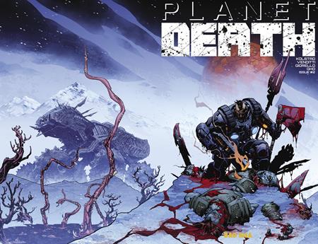 Planet Death #2 (Cvr B) (2025) Ryan Sook Wraparound Variant