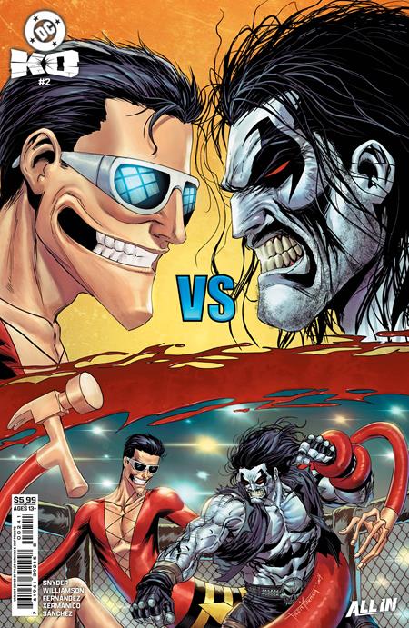 DC K.O. 2 Comic Tyler Kirkham Variant DC Comics 2025