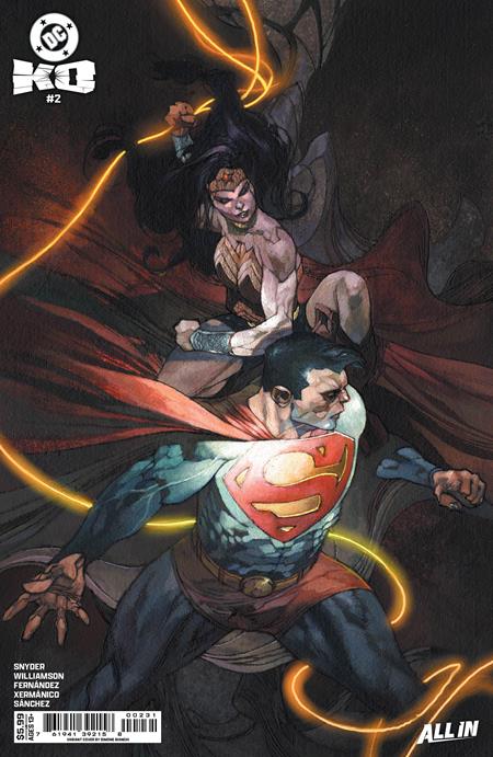 DC K.O. 2 Comic Simone Bianchi Variant DC Comics 2025