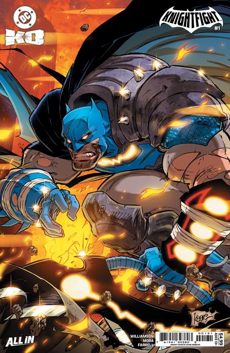 DC K.O.: Knightfight 1 Comic Kaare Andrews Variant DC Comics 2025