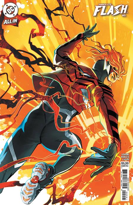 Absolute Flash 9 Comic Haining Variant DC Comics 2025