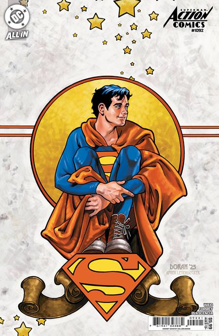 Action Comics, Vol. 3 1092 Comic Colleen Doran Variant DC Comics 2025