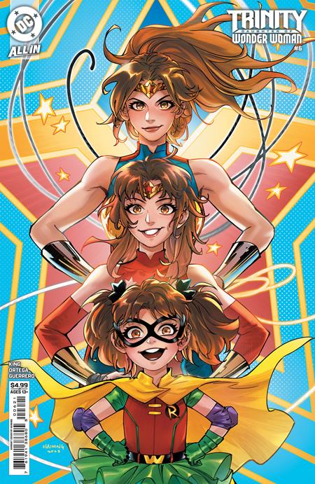 Trinity: Daughter of Wonder Woman 6 Comic Haining Variant DC Comics 2025