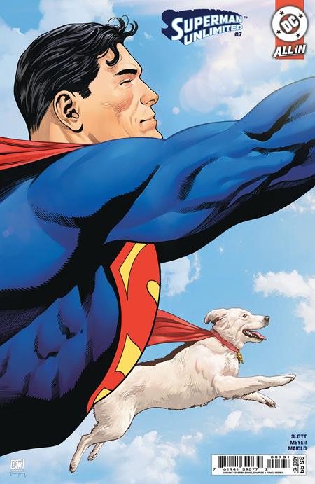 Superman Unlimited 7 Comic Daniel Sampere Variant DC Comics 2025