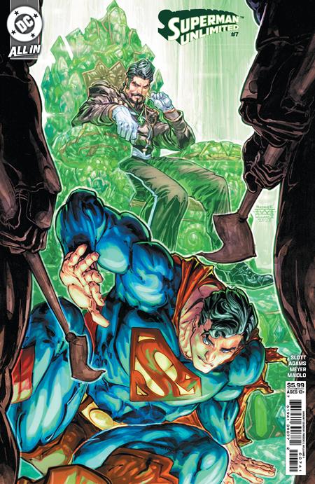 Superman Unlimited 7 Comic Freddie E Williams Ii Variant DC Comics 2025