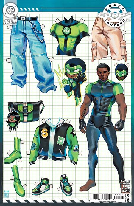 Green Lantern Corps, Vol. 3 10 Comic Rian Gonzales Variant DC Comics 2025
