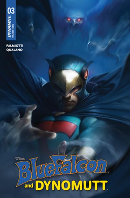 The Blue Falcon & Dynomutt 3 Comic Francesco Mattina Variant Dynamite Entertainment 2025