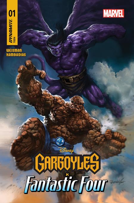 Gargoyles X Fantastic Four 1 Comic Lucio Parrillo Dynamite Entertainment 2025