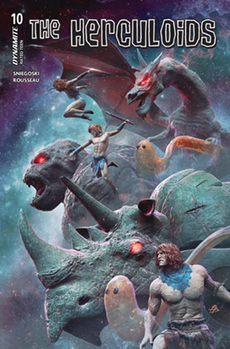 The Herculoids 10 Comic Bjorn Barends Variant Dynamite Entertainment 2025