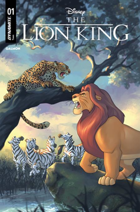 Lion King 1 Comic Meghan Hetrick Variant Dynamite Entertainment 2025