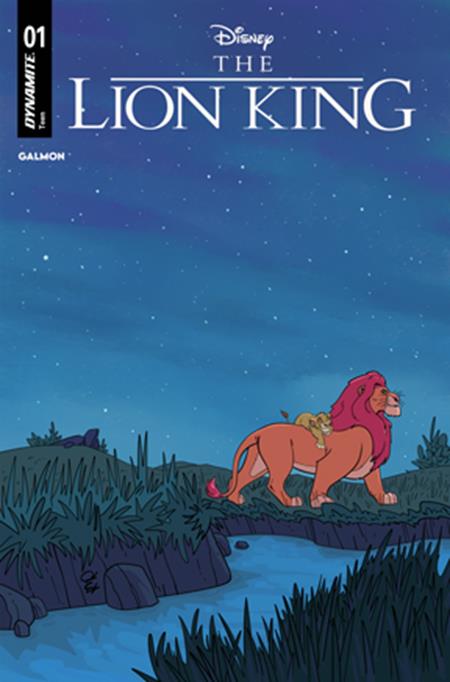 Lion King 1 Comic Jacob Edgar Variant Dynamite Entertainment 2025