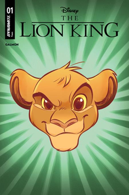 Lion King 1 Comic Giulia Lomurno Variant Dynamite Entertainment 2025
