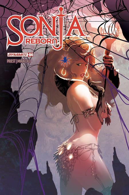 Sonja Reborn 4 Comic Stuart Sayger Variant Dynamite Entertainment 2025