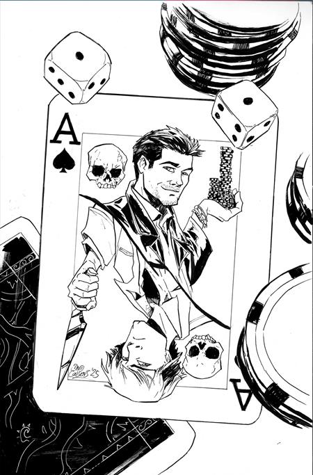 Supernatural, Vol. 2 (Dynamite Entertainment) 2 Comic 1:11 David Cousens Incentive B&W Virgin Dynamite Entertainment 2025