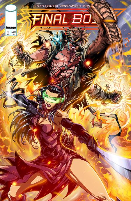 Final Boss (Image Comics) 1 Comic V Ken Marion Variant Image Comics 2025