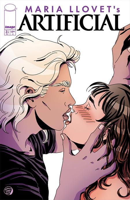 Artificial 3 Comic Maria Llovet Variant Image Comics 2025