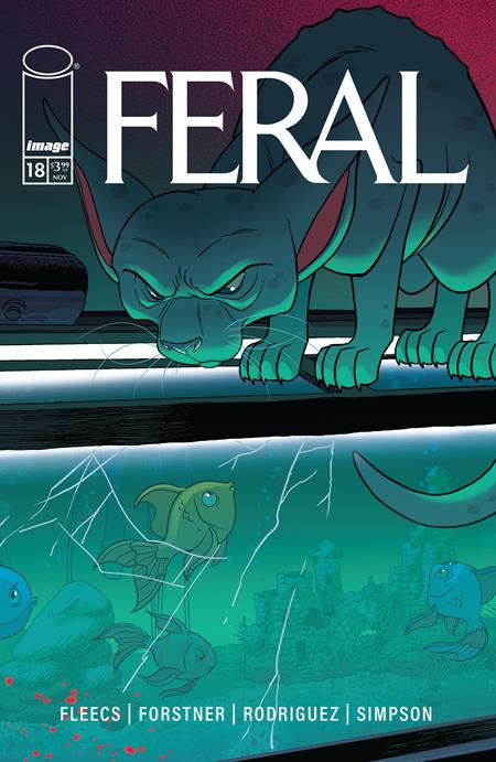 Feral 18 Comic Tony Fleecs Image Comics 2025