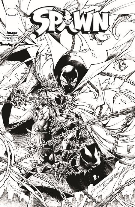 SPAWN #372 CVR B BRETT BOOTH VAR Image Comics Todd McFarlane Brett Booth Brett Booth PREORDER