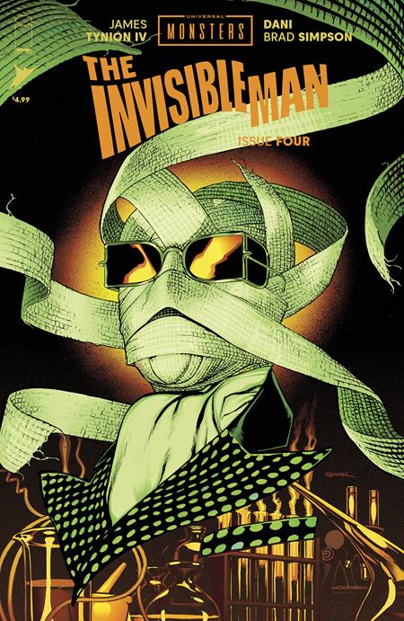 Universal Monsters: The Invisible Man 4 Comic Ryan Sook Variant Image Comics 2025