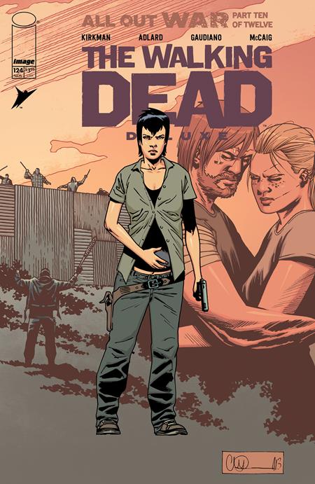 The Walking Dead Deluxe 124 Comic Charlie Adlard Variant Image Comics 2025