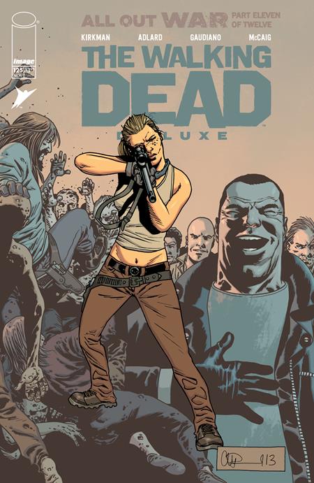 The Walking Dead Deluxe 125 Comic Charlie Adlard Variant Image Comics 2025