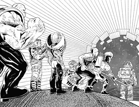 Assorted Crisis Events 6 Comic Eric Zawadzki Youngblood Team-Up B&W Variant Image Comics 2025