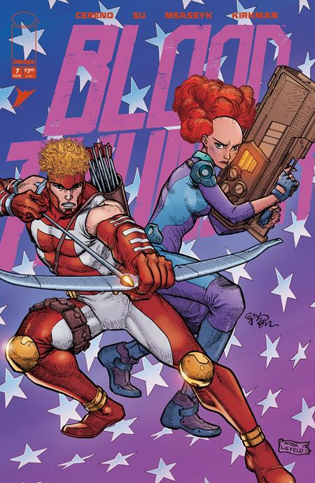 Blood & Thunder (Image Comics) 7 Comic E.J. Su Youngblood Team-Up Variant Image Comics 2025